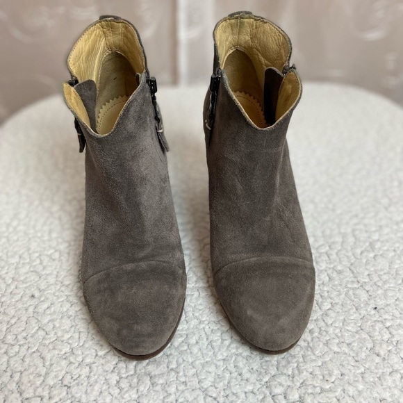 Rag &Bone Gray Italian Leather Booties, 36/6 - Picture 3 of 12